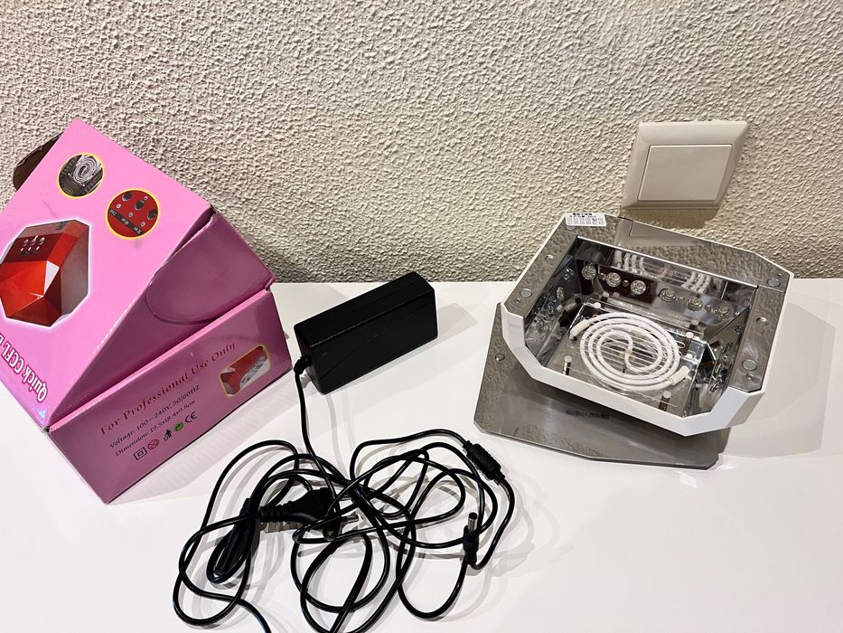 Maquina LED manicure gel e verniz gel