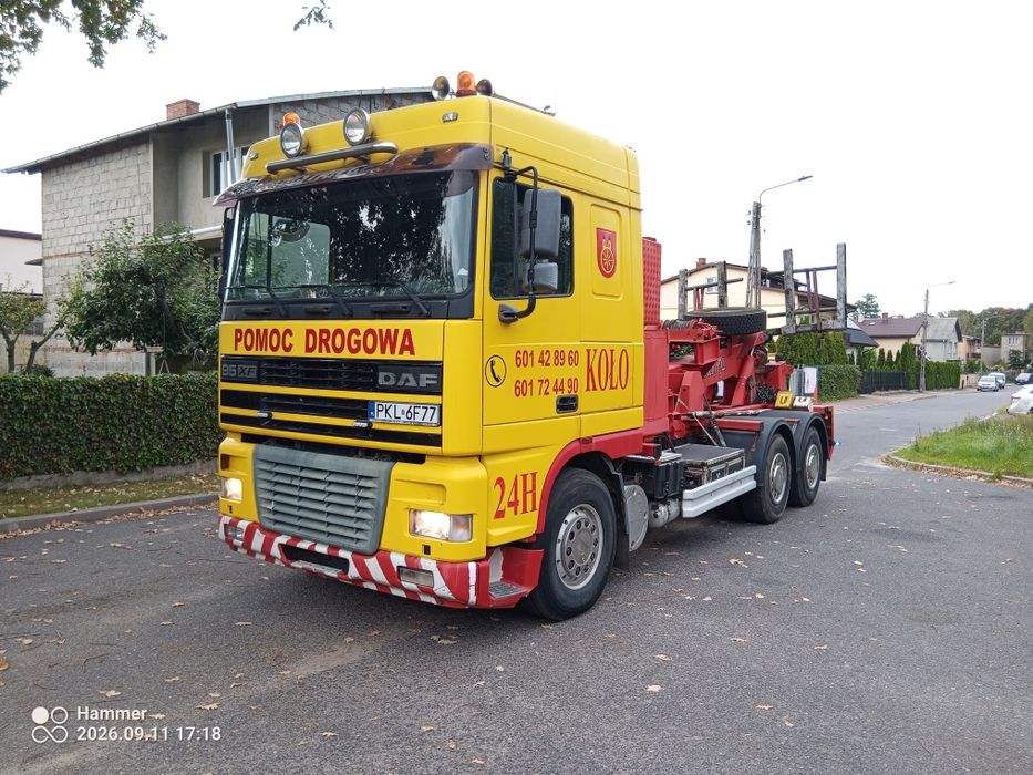 Daf Xf 480 holownik pomoc drogowa Tir