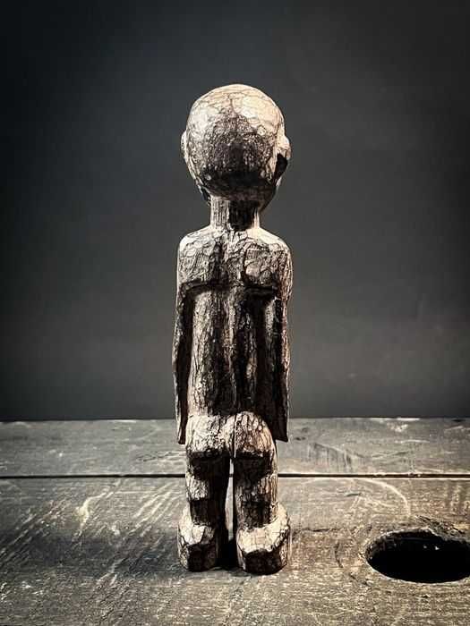 Boneco Madeira Tribal - Burkina Faso - Lobi