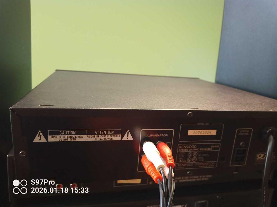 Korektor graficzny KENWOOD GE-450 - Made in Japan