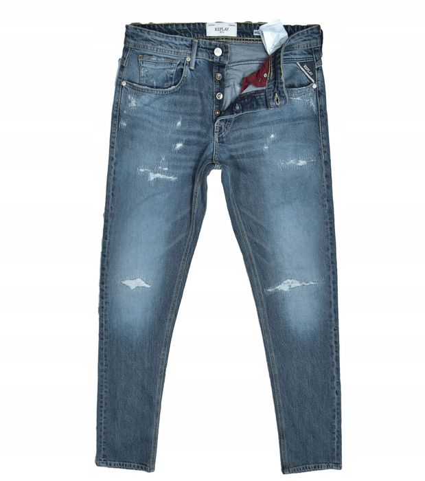 Replay Willbi Regular Slim Fit Jeansy Męskie W31 L32