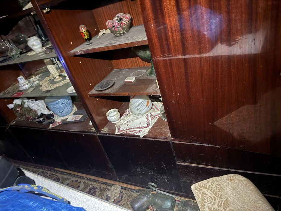 Шафа/дрова з сервантом радянська