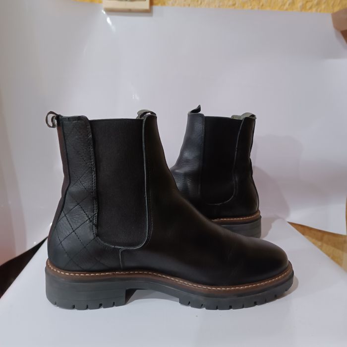 Skórzane Sztyblety Barbour roz,39 elegancja szyk buty