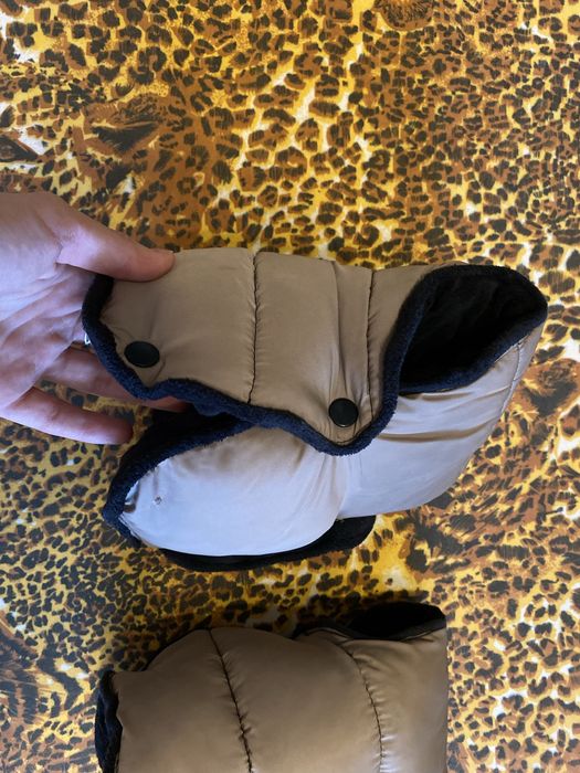 Теплі рукавиці на коляску