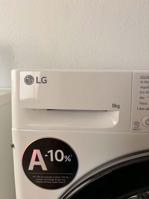 Máquina de lavar LG 8kg