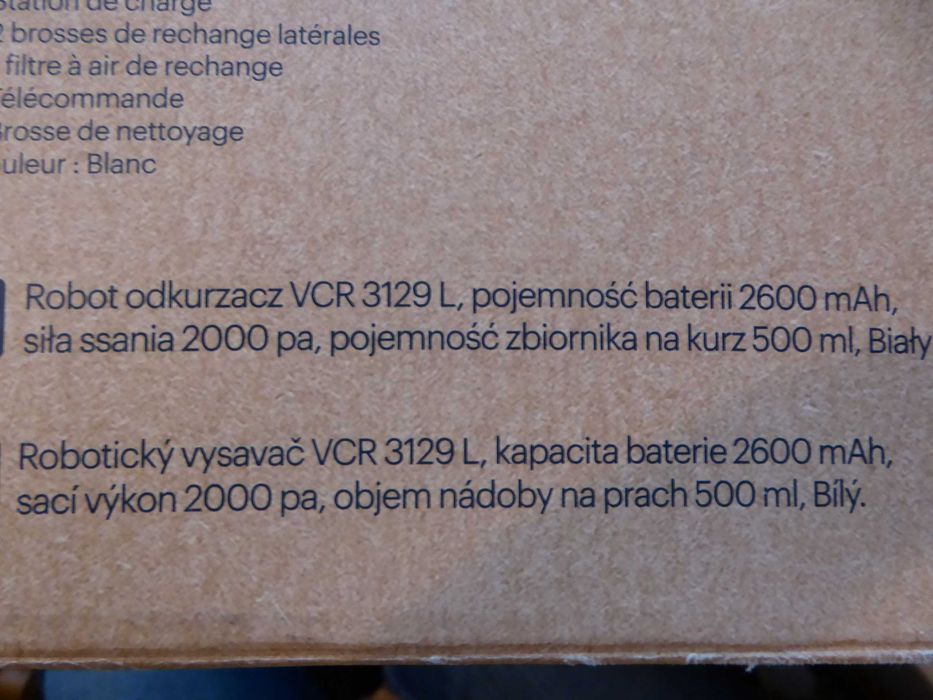 Akumulatorowy robot sprzątający GRUNDIG VCR 3129L