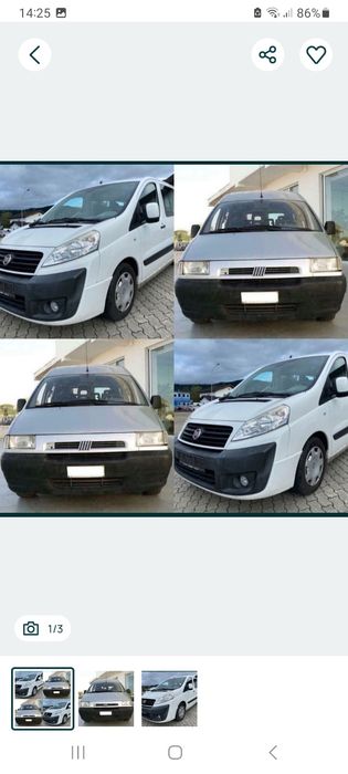 Бампер Фіат Скудо 1996-2010 року.