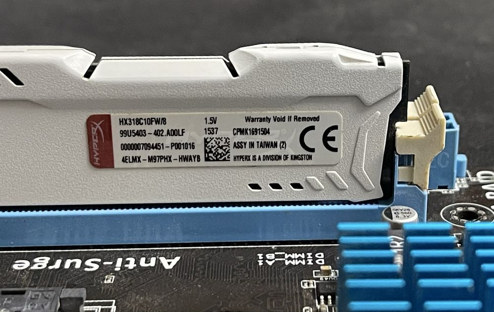 Комплект AMD FX 4300 + Asus M5A78L-M LX3 + Kingston 8 GB 1866Mhz DDR3