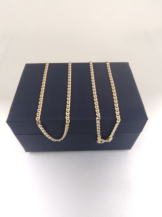 Złoty łańcuszek splot Gucci PR 585