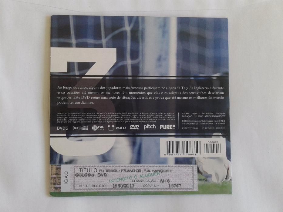DVD "Frangos, Falhanços e Golos"