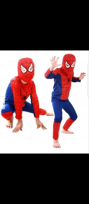 Nowe stroje karnawałowe Spiderman Spider-Man 98 - 140