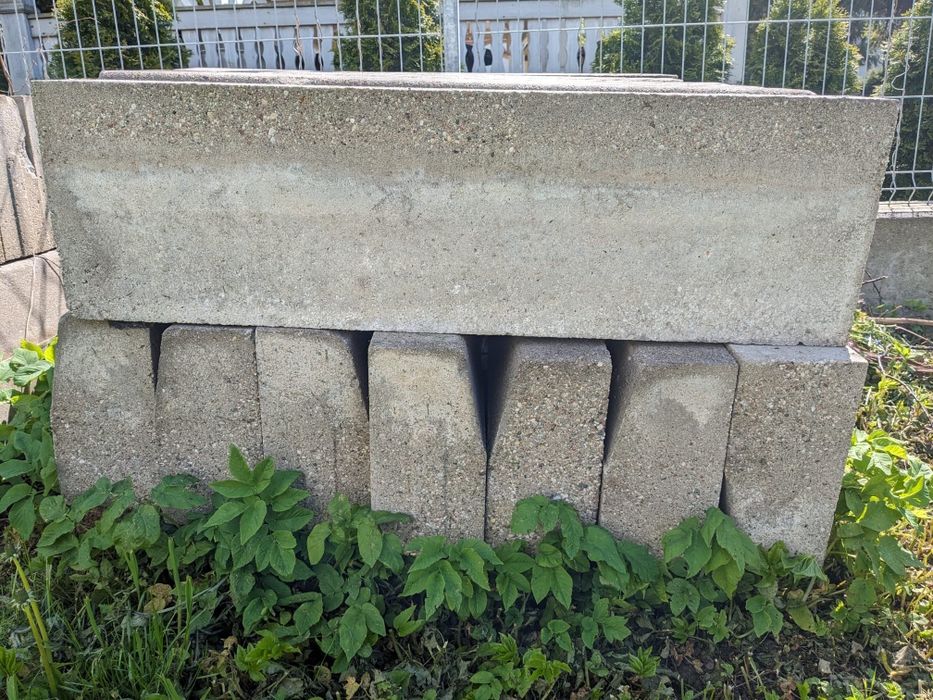 Krawężniki, obrzeża drogowe.