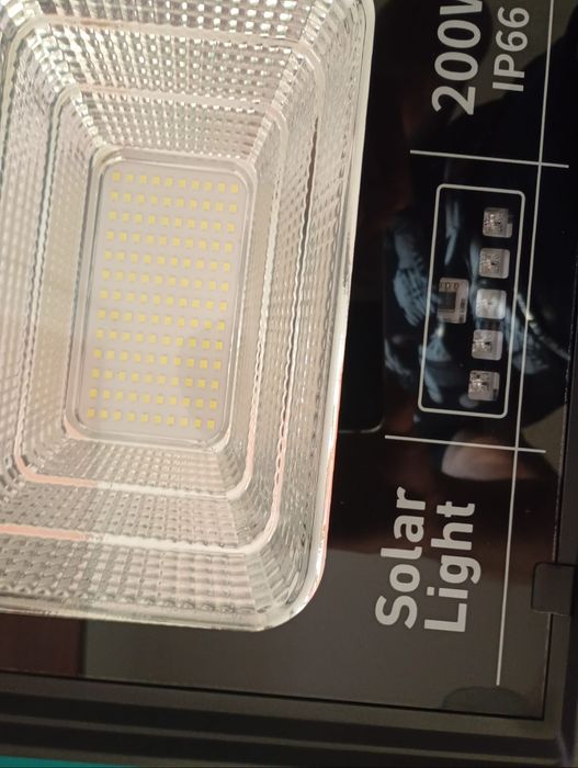 Projetor solar 200wtts