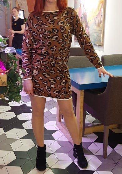 Сукня леопардова, розмір М