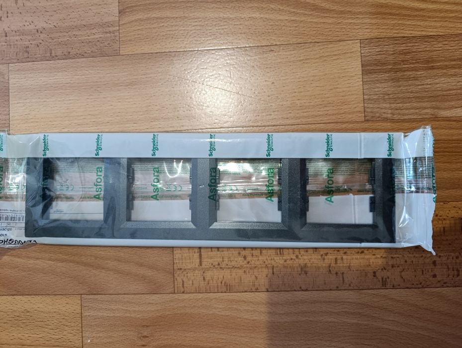 Рамка для розетки антрацит, EPH5800471 Asfora