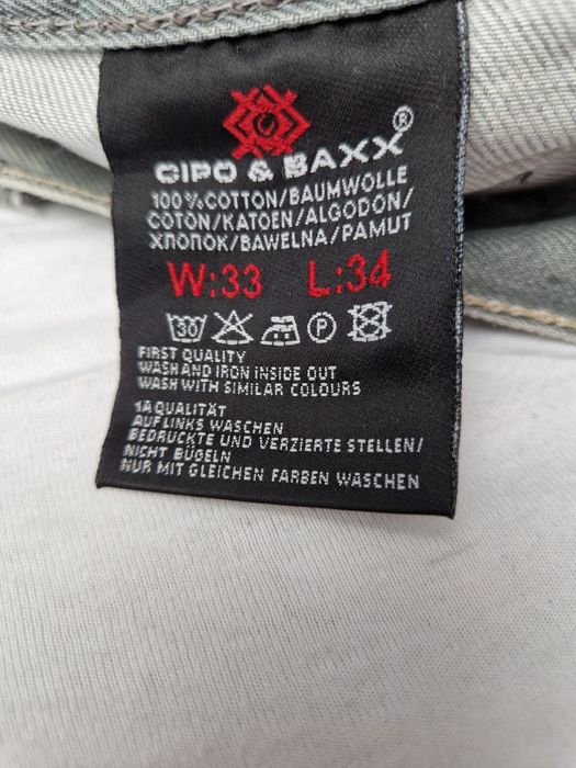 Spodnie męskie, szare Cipo baxx