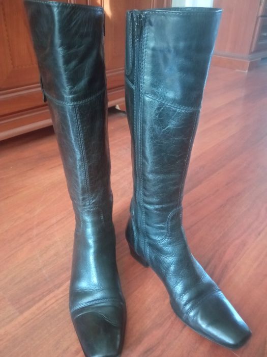 39 Kozaki Kazar wysokie skóra.