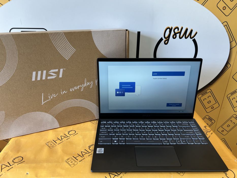 Laptop MSI Modern 14 B10MW-264XPL i5/16GB/512GB od Lombard HaloGSM