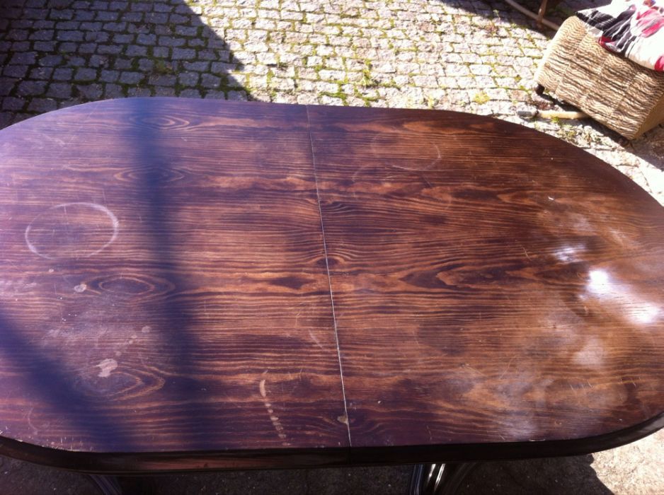 Mesa de sala extensível