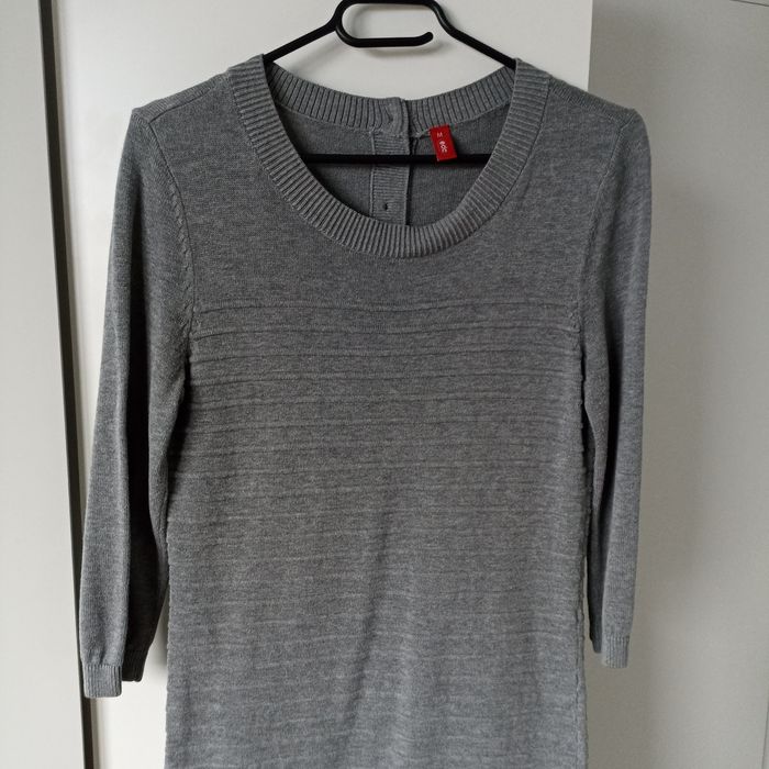 Sukienka szara ciepła M