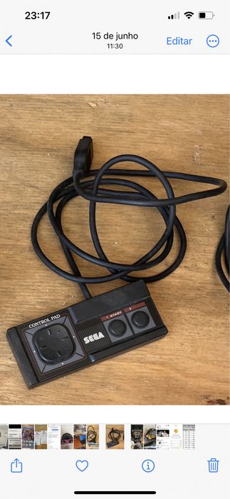 Comando consola antiga tipo nintendo nes