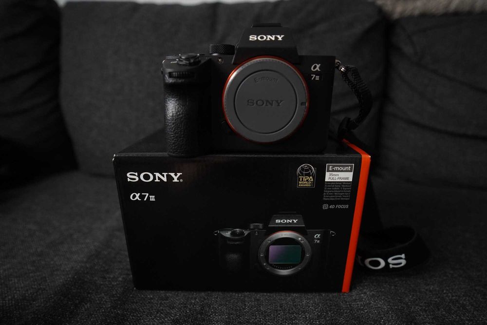 Sony A7 III, gwarancja do 26.08.2029, przebieg 28 032, faktura