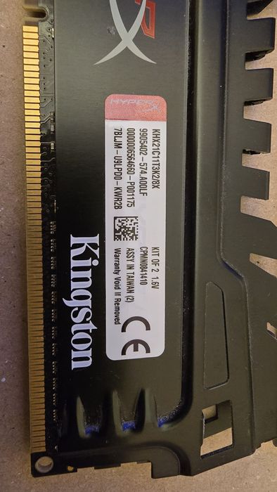 DDR3 Kingston HyperX Beast 4x4GB 2133M CL11 XMP
