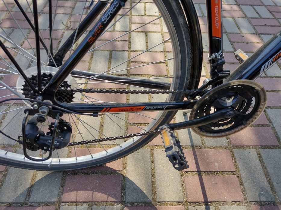 Rower turystyczny/trekkingowy 28 cali Zündapp przerzutki shimano