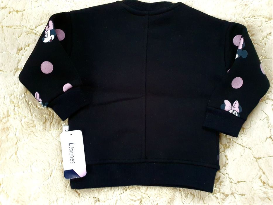 Новий[бірка]теплий світшот трендовий принт/Disney_Mini_Mause Турецький