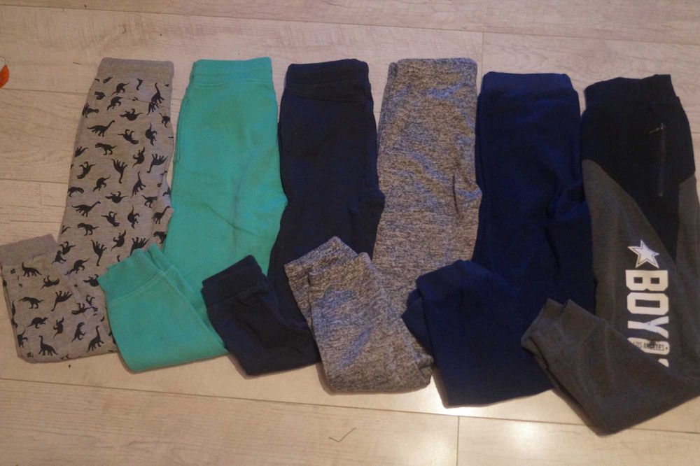 Ubrania chlopięce r.122-128