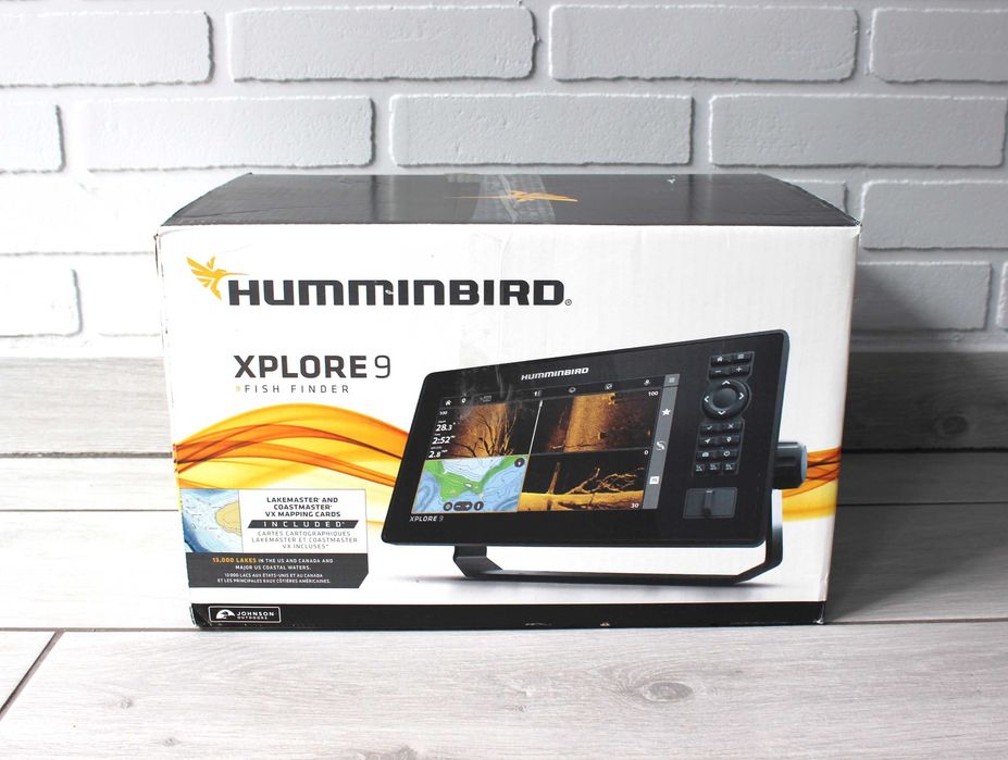 Картплоттер Humminbird Explore 9 CMSI+ 412000-1 Карти Глибин Гарантія