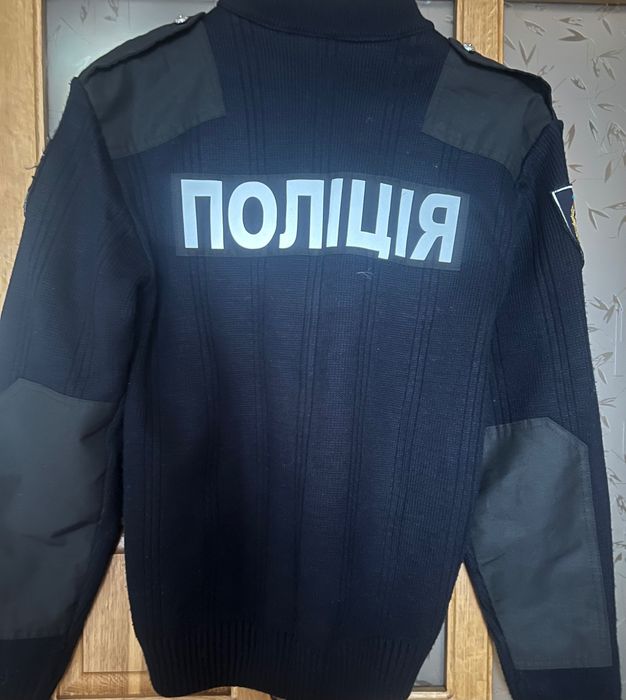 Свитер полицейский, размер 46.темно синий
