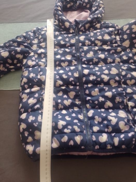 Zimowa kurtka dziewczęca Sinsay 134