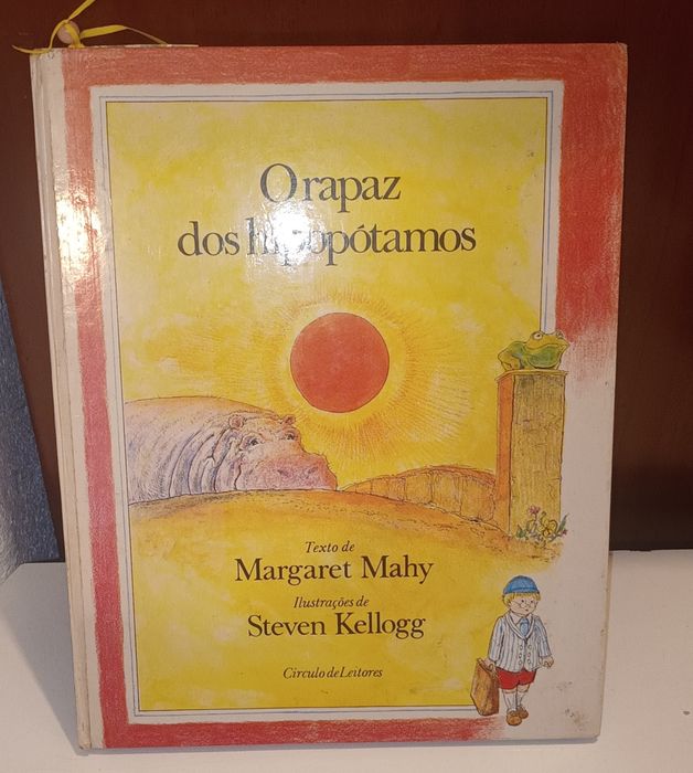 Livro  o rapaz dos hipopótamos