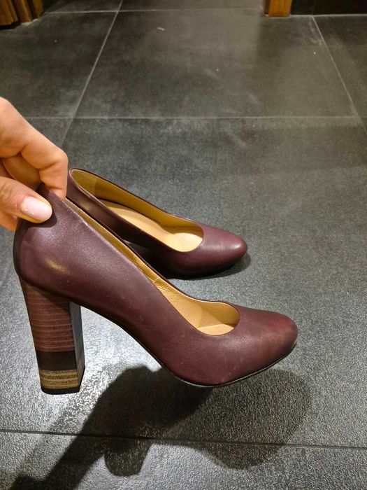 Czółenka damskie Kordel skóra  rozm.40