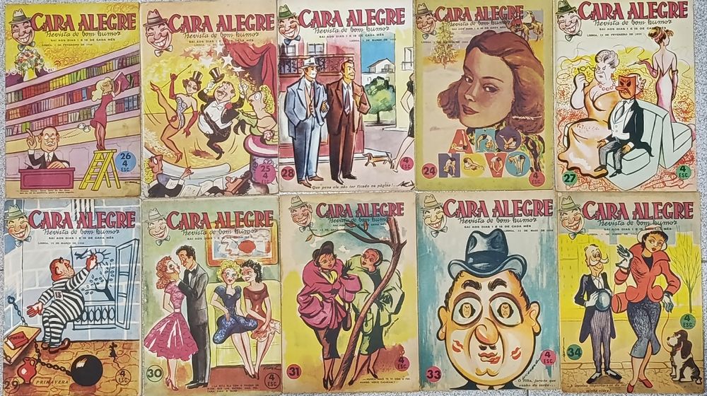 Conjunto de 10 CARA ALEGRE