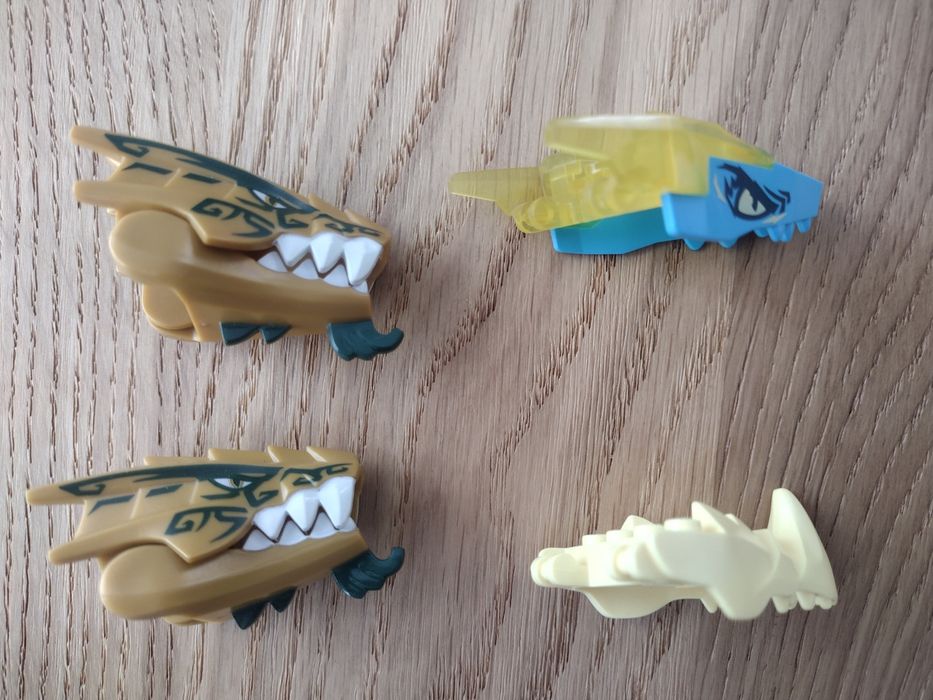 LEGO Ninjago głowy smoków