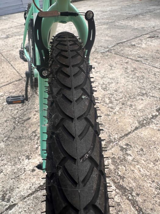 Bicicleta de Menina|Senhora Verde Água