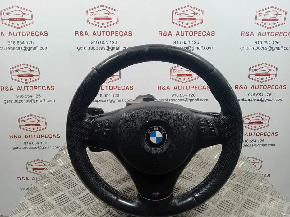 Volante com Airbag BMW PACK M SERIE 3 E90 E91 E92 SERIE 1 E81 E82 E87