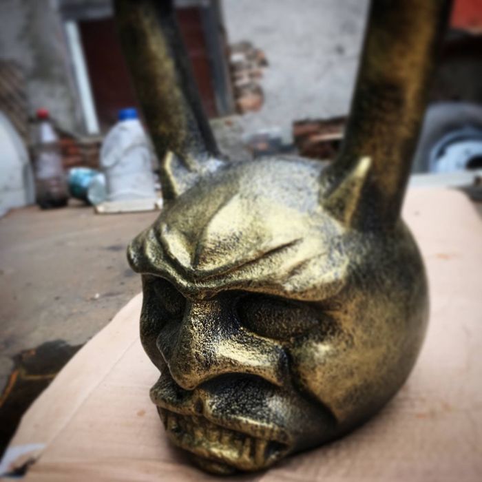 Гиря чугунная 16 кг 14 кг 7 кг ДИЗАЙНЕРСКАЯ ГИРЯ