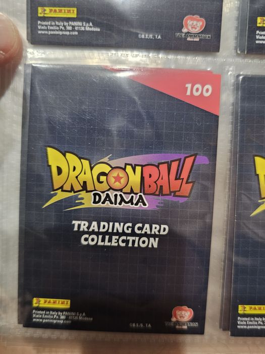 Wymienię karty dragon ball daima crystal, rainbow, limitowana