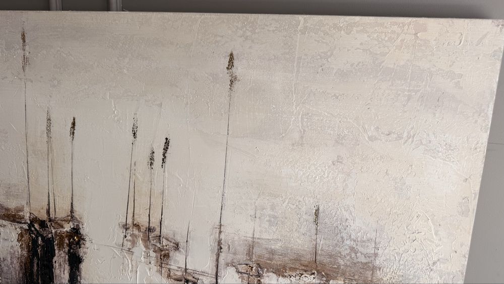 Obraz home&you ręcznie malowany