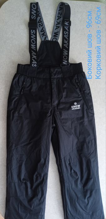 Зимові лижні штани для хлопця на 8 років