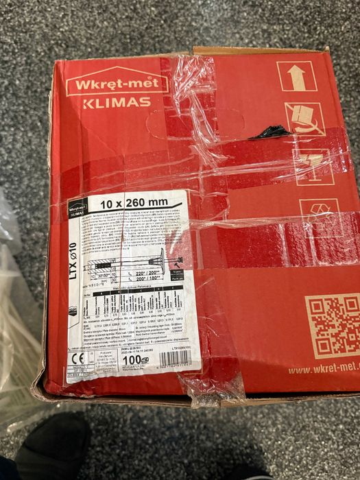 Kołki do styropianu 10x260mm Klimas Wkręt-Met-okazja Trzebnica -Wrocław