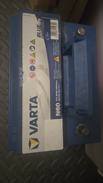 Bateria como nova Varta