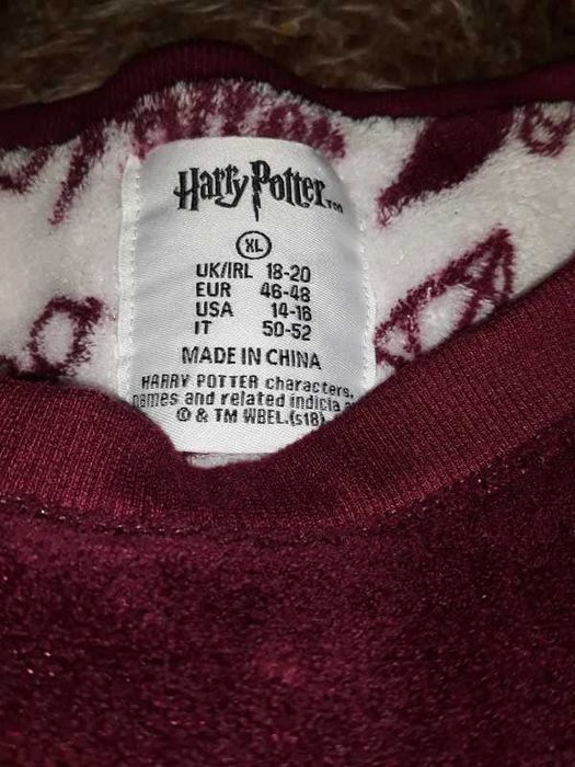 Harry Potter bluza piżamowa Piżama