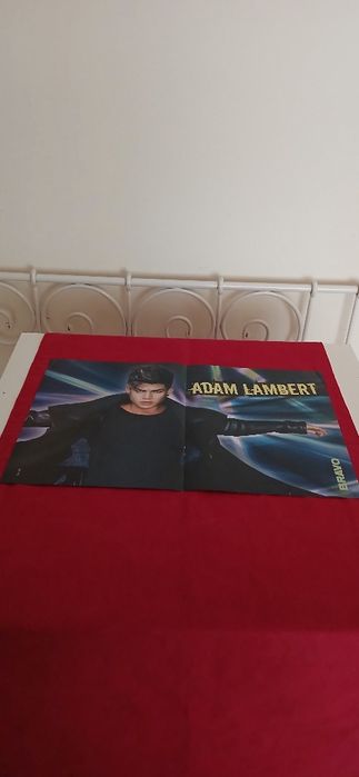 Poster The Wanted/Adam Lambert