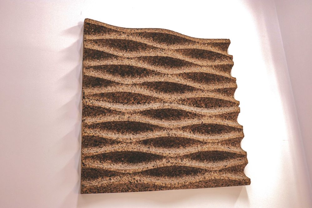 Aglomerado Negro Expandido de Cortiça - Decorativos com Vários Padrões