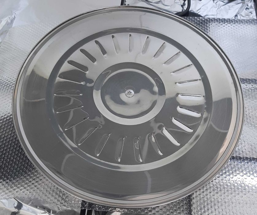 Tampa de Panela em Inox Desvaporizadora 30cm como nova