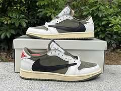 Travis Scott x Air Jordan 1 Low OG Olive Green 36-46